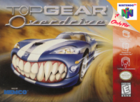 Top Gear Overdrive PAL Nintendo 64 PAL box art